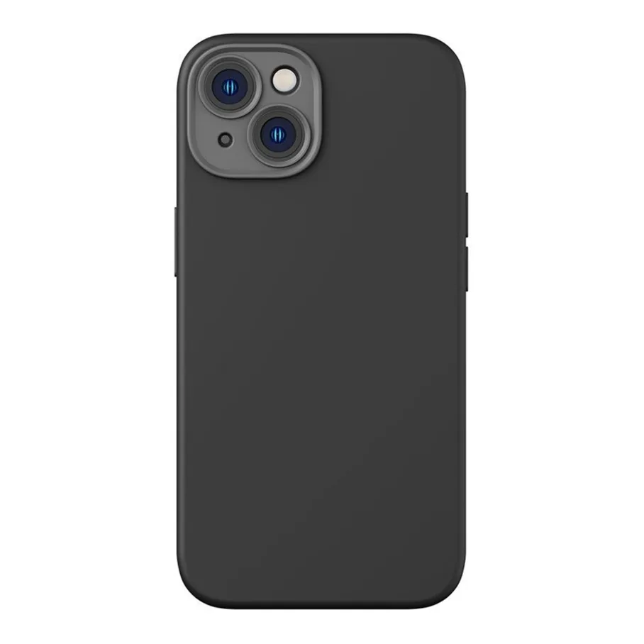 Чохол Baseus Liquid Silica Gel Case+Glass 0.22mm для iPhone 14 Plus ARYT001401 Black