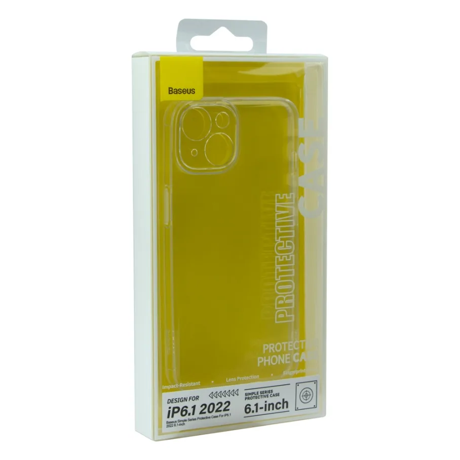Чохол Baseus Simple Series Protective Case для iPhone 14 ARAJ000602 Transparent