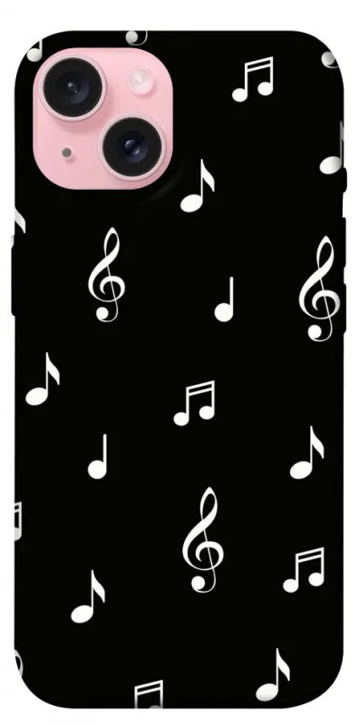 Чохол BLEX з картинкою Notes on black для Apple iPhone 15 (6.1