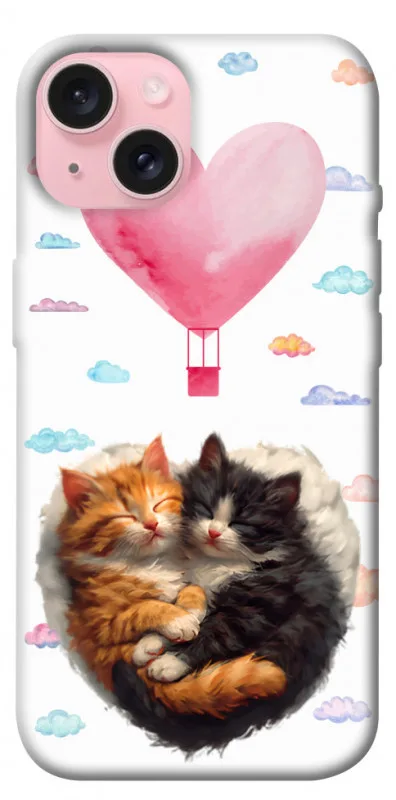 Чохол BLEX з картинкою Animals love 3 для Apple iPhone 15 (6.1