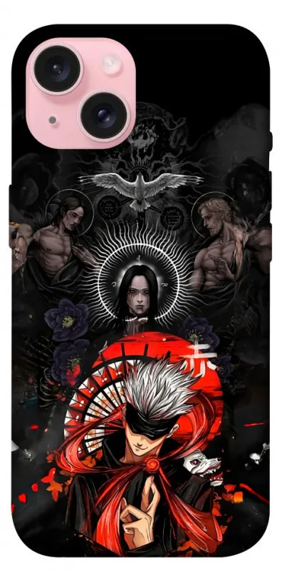 Чохол BLEX з картинкою Anime evolution 10 для Apple iPhone 15 (6.1