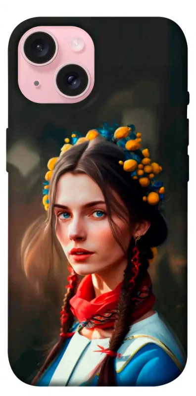 Чохол BLEX з картинкою Lady style 1 для Apple iPhone 15 (6.1