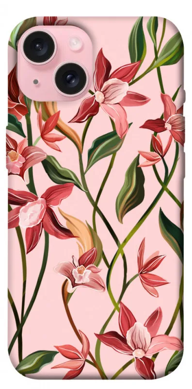Чохол BLEX з картинкою Floral motifs для Apple iPhone 15 (6.1