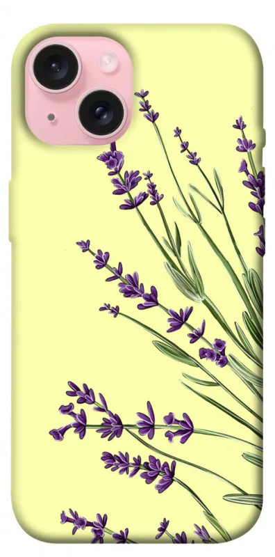 Чохол BLEX з картинкою Lavender art для Apple iPhone 15 (6.1