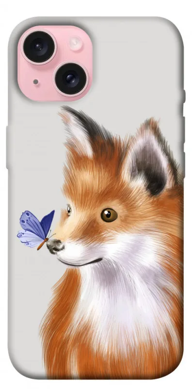 Чохол BLEX з картинкою Funny fox для Apple iPhone 15 (6.1