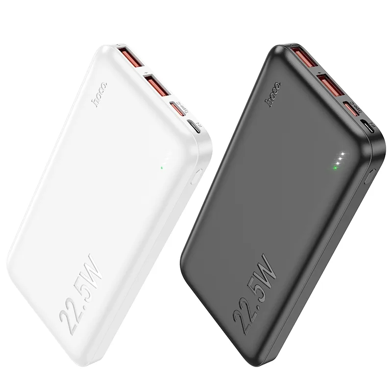 Універсальна Мобільна Батарея Power Bank Hoco J101 Astute 22.5W fully compatible 10000 mAh М'ята упаковка Чорний