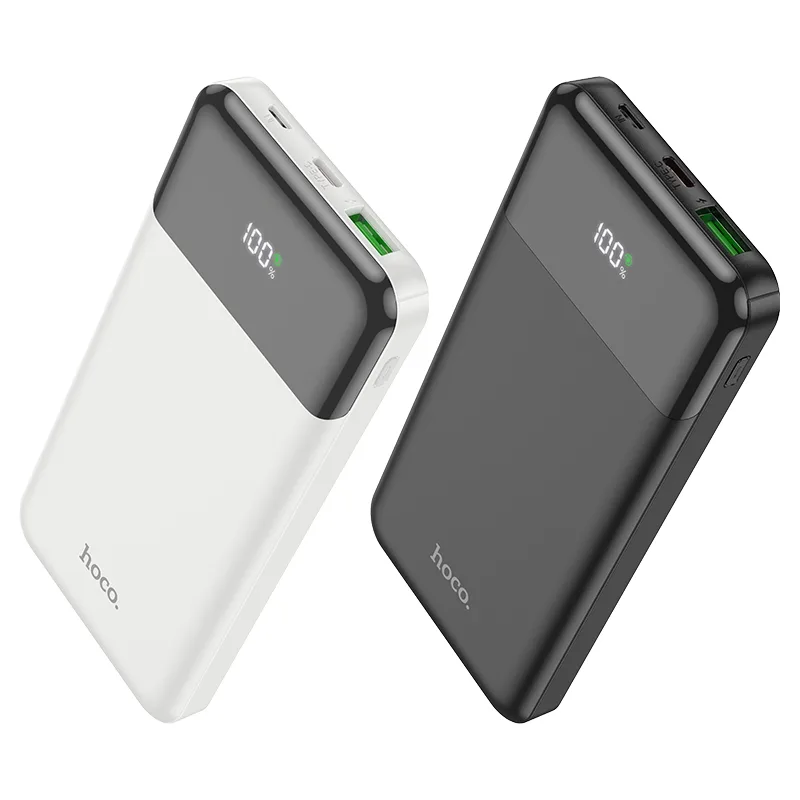 Універсальна Мобільна Батарея Power Bank Hoco J102 Cool figure PD20W+QC3.0 10000 mAh М'ята упаковка Бiлий