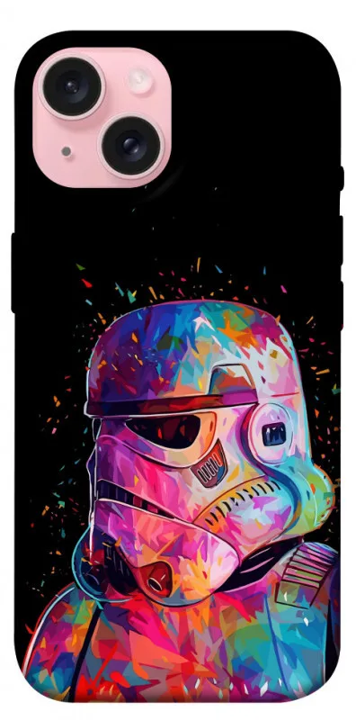 Чохол BLEX з картинкою Color astronaut для Apple iPhone 15 (6.1