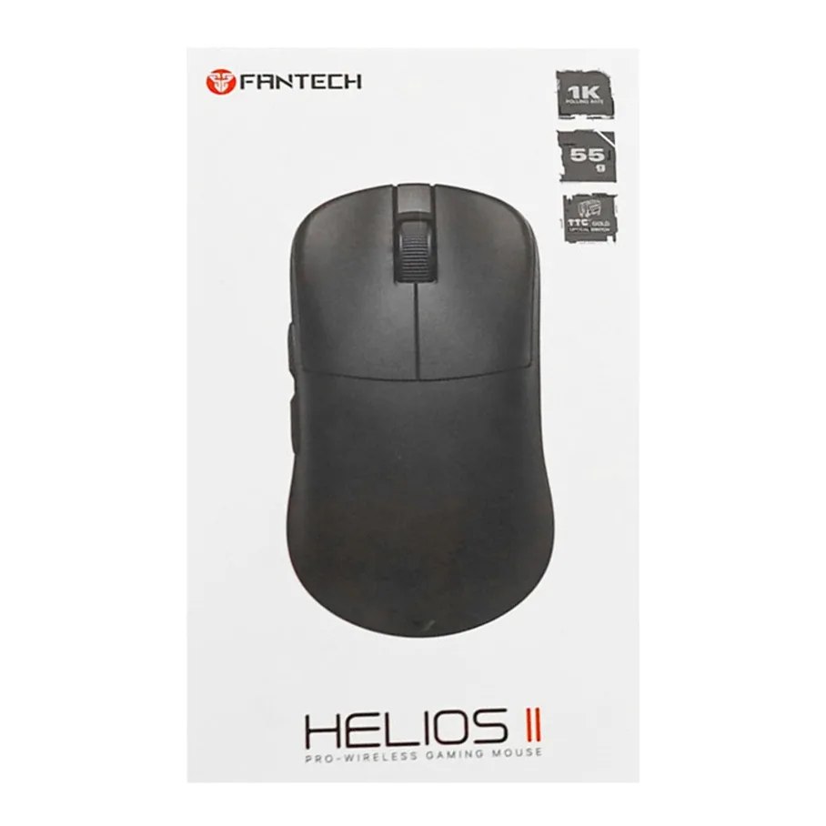 Бездротова Миша Ігрова Fantech Helios II XD3V3 COMPX-1K Чорний