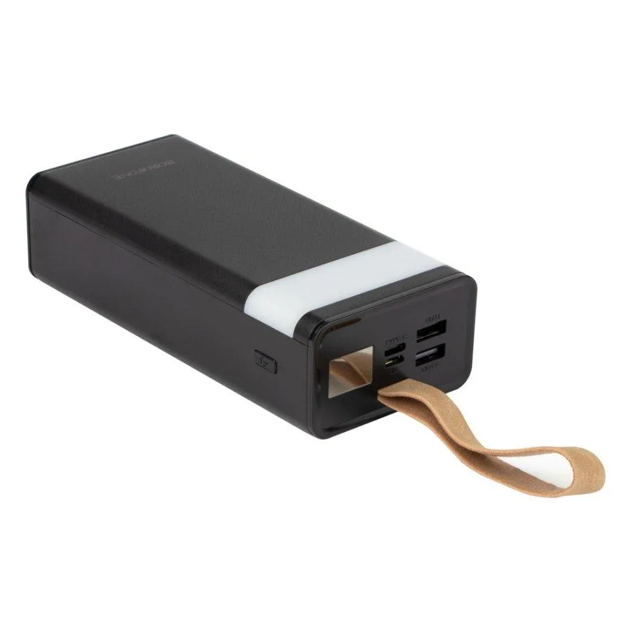 Універсальна Мобільна Батарея Power Bank Borofone BJ18A Coolmy digital display 30000 mAh Чорний