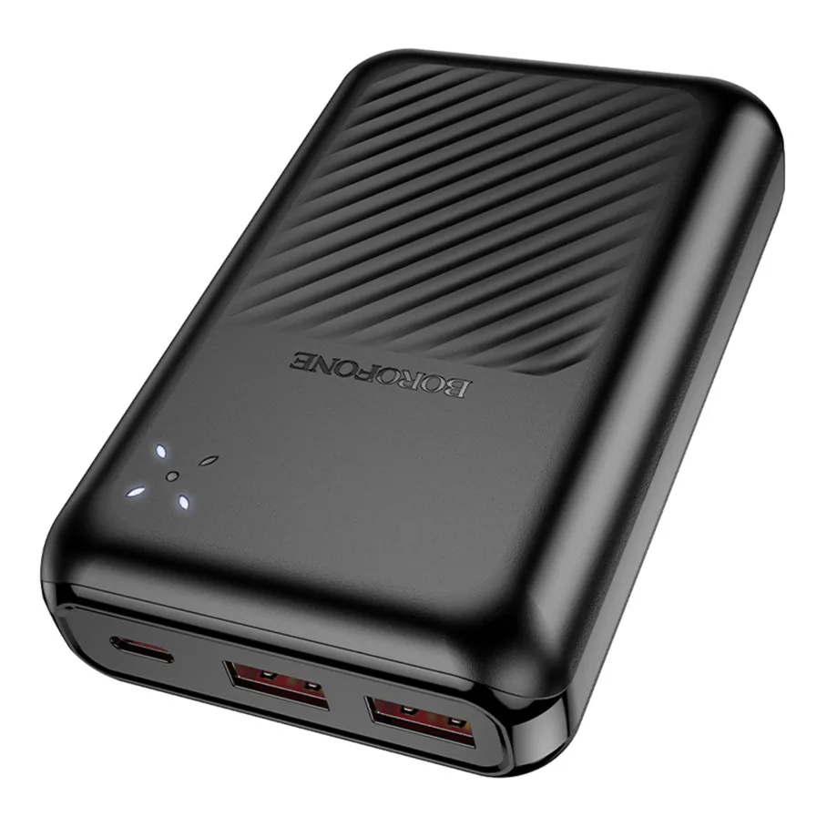 Універсальна Мобільна Батарея Power Bank Borofone BJ30A Starlight 22.5W+PD20W 20000 mAh Чорний