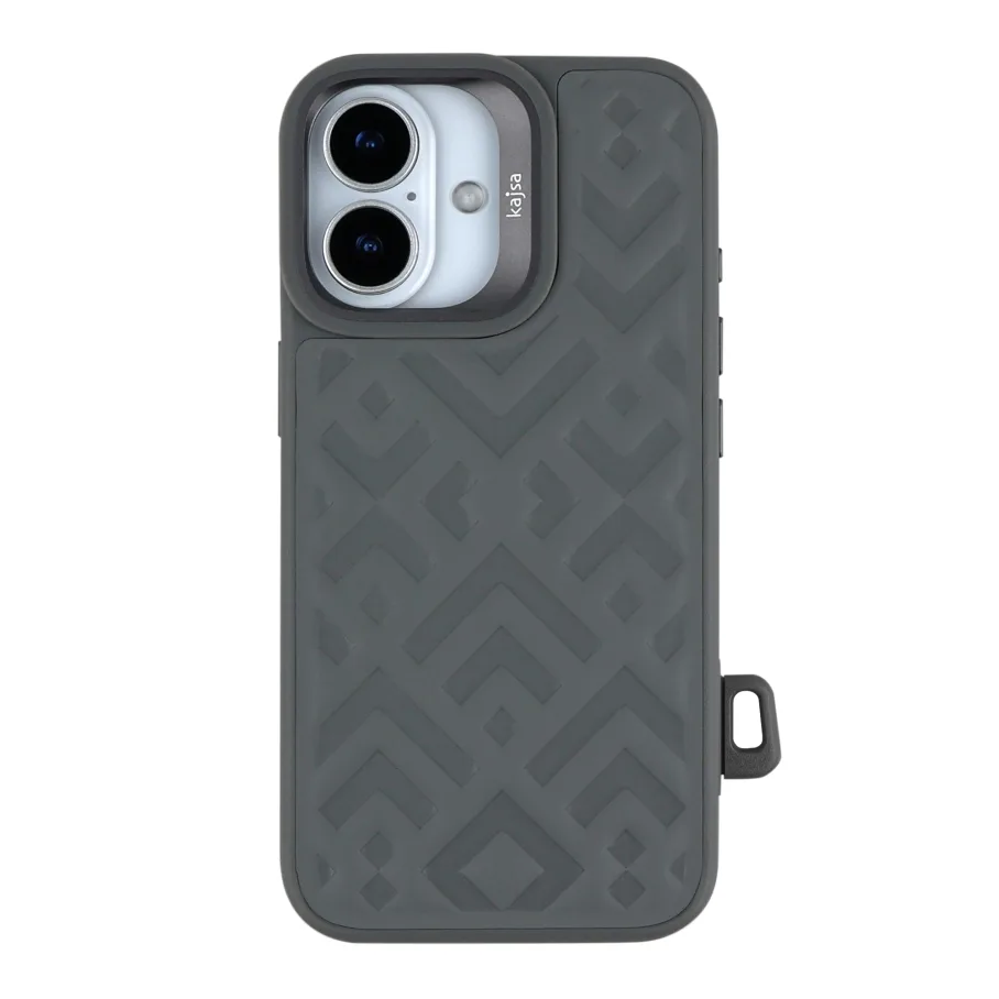 Чохол Kajsa Briquette Collection Rhombus with MagSafe для iPhone 17 Grey