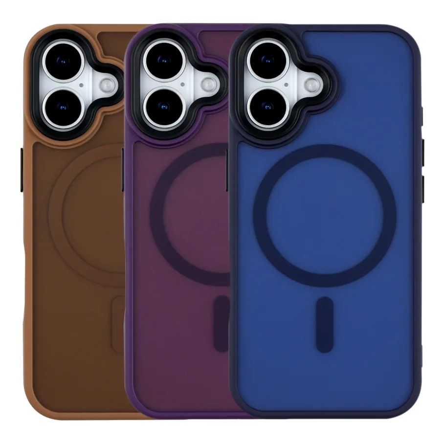 Чохол TPU+PC ShadowMat with MagSafe для iPhone 17 Grey