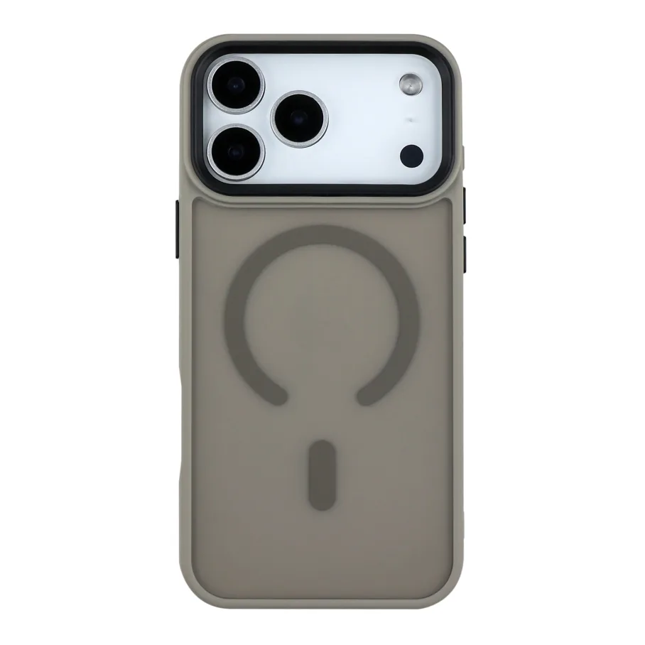Чохол TPU+PC ShadowMat with MagSafe для iPhone 17 Pro Max Grey