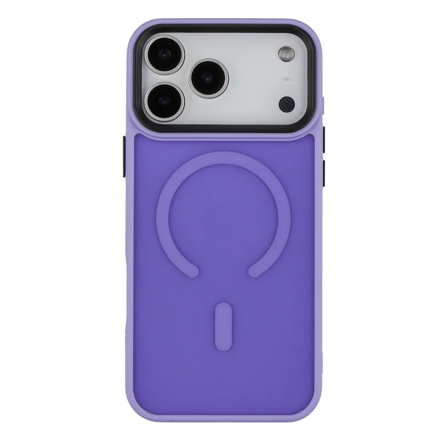 Чохол TPU+PC ShadowMat with MagSafe для iPhone 17 Pro Max Elegant Purple