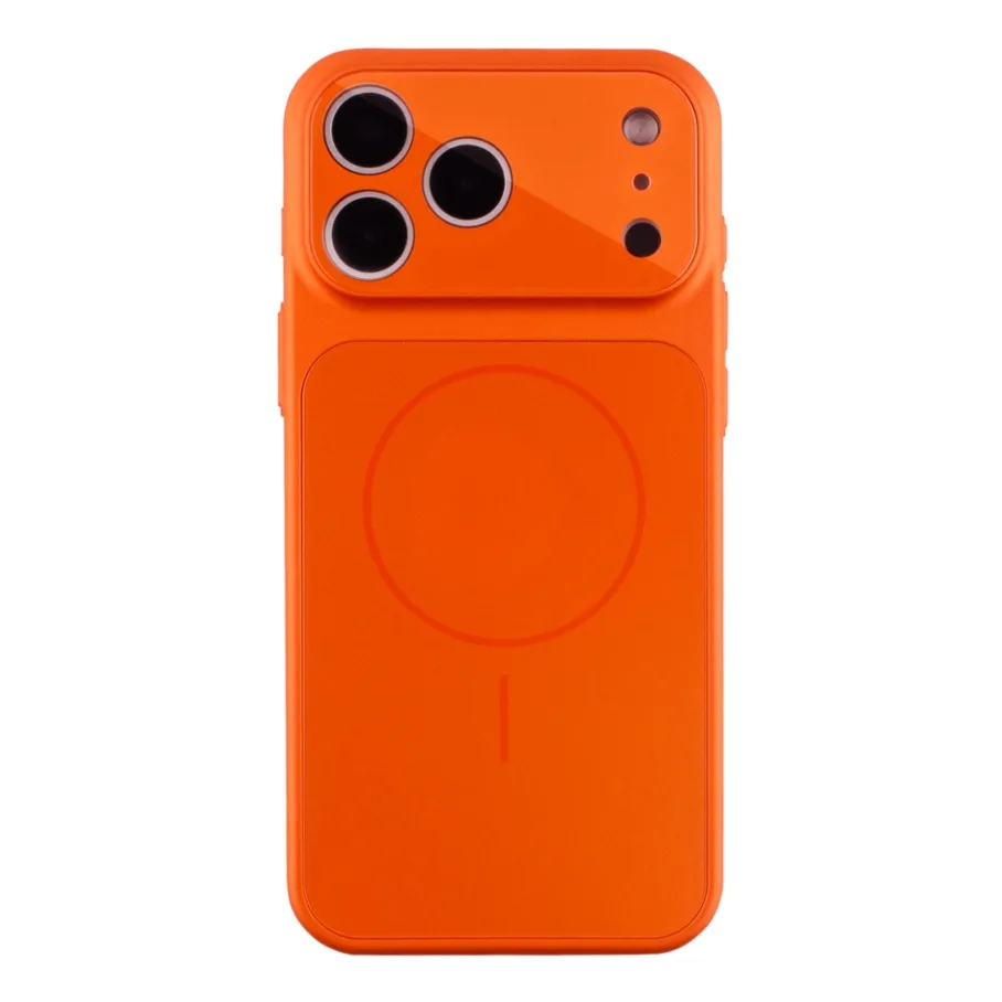 Чохол AG-Glass Lens Protection with Magsafe для iPhone 17 Pro Max Orange
