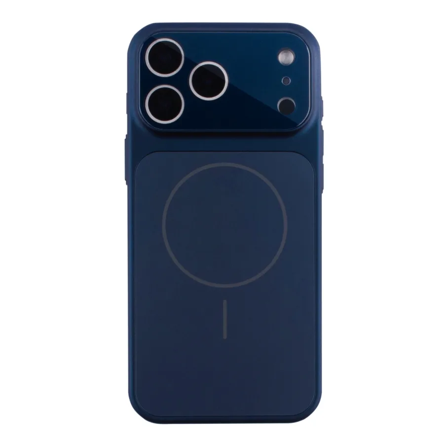 Чохол AG-Glass Lens Protection with Magsafe для iPhone 17 Pro Max Dark Blue