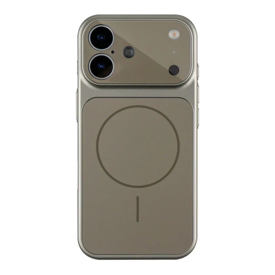 Чохол AG-Glass Lens Protection with Magsafe для iPhone 17 Titanium