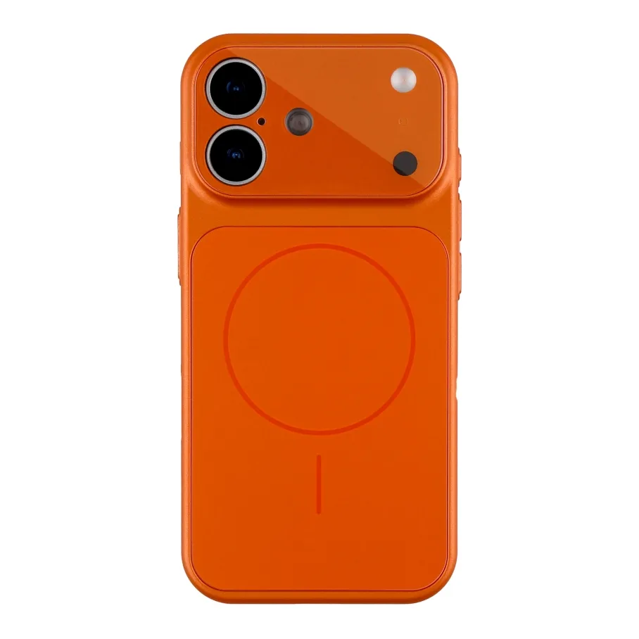 Чохол AG-Glass Lens Protection with Magsafe для iPhone 17 Orange