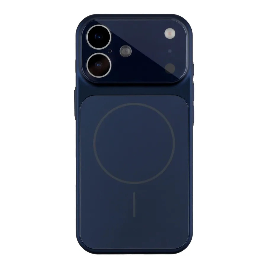 Чохол AG-Glass Lens Protection with Magsafe для iPhone 17 Dark Blue
