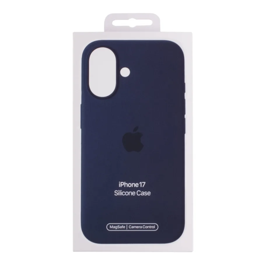 Чохол Silicone Case with MagSafe IC для iPhone 17 Midnight