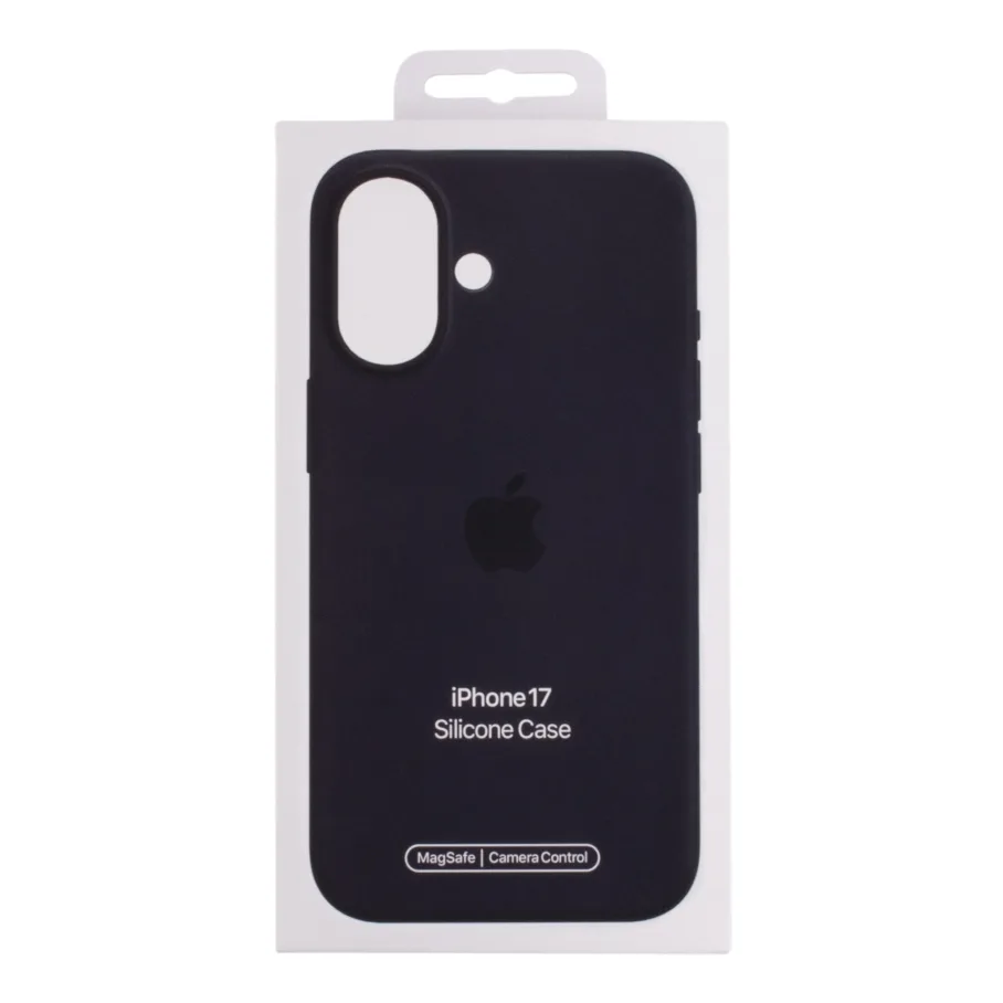 Чохол Silicone Case with MagSafe IC для iPhone 17 Black