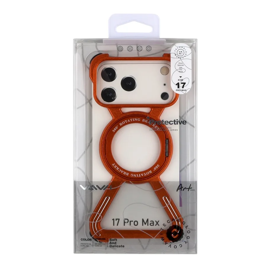 Чохол Titanium ArmorX Mag для iPhone 17 Pro Max Orange