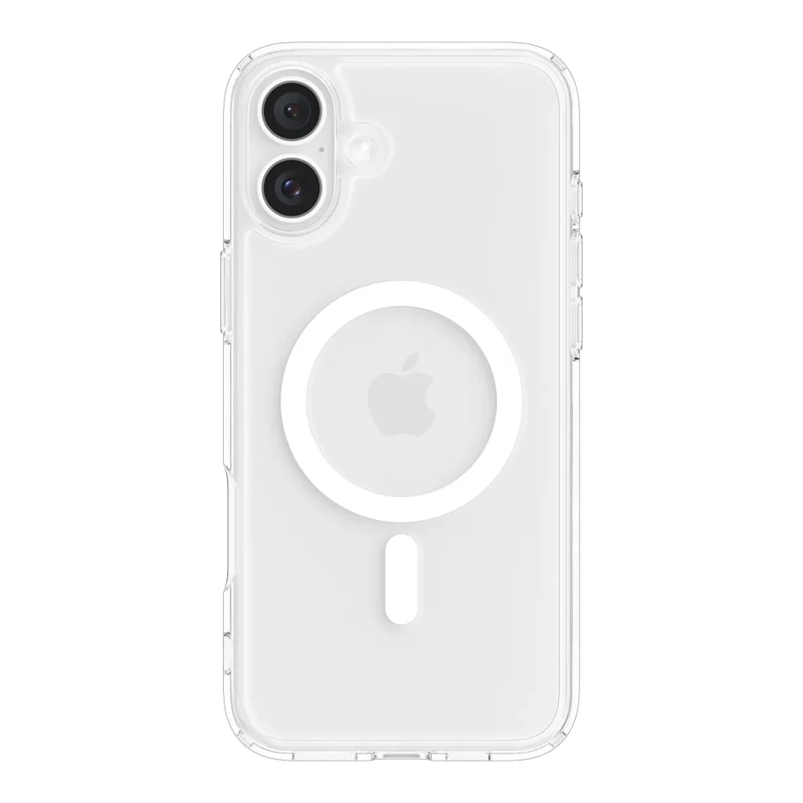 Чохол TPU+PC Spigen Ultra Hybrid with Magsafe для iPhone 17 Transparent