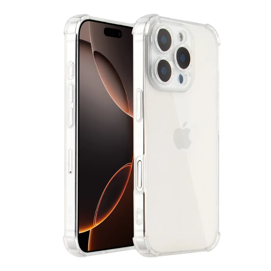 Чохол TPU Virgin Hard Full Camera для iPhone 16 Pro Transparent