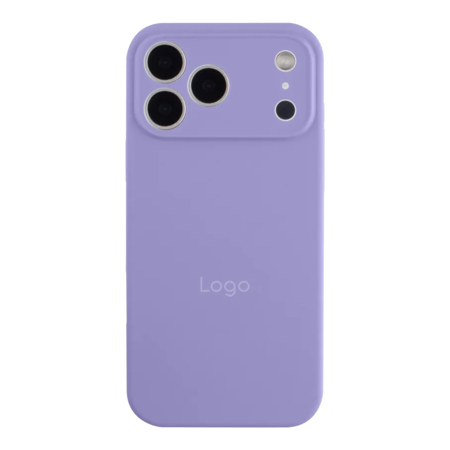 Чохол Silicone Case Full Size with Frame для iPhone 17 Pro Max 39.Elegant Purple
