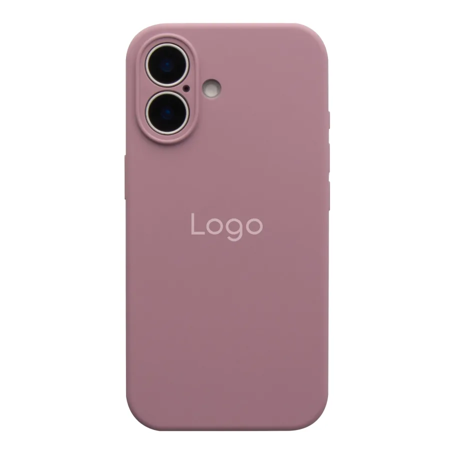 Чохол Silicone Case Full Size with Frame для iPhone 17 68.Blackcurrant