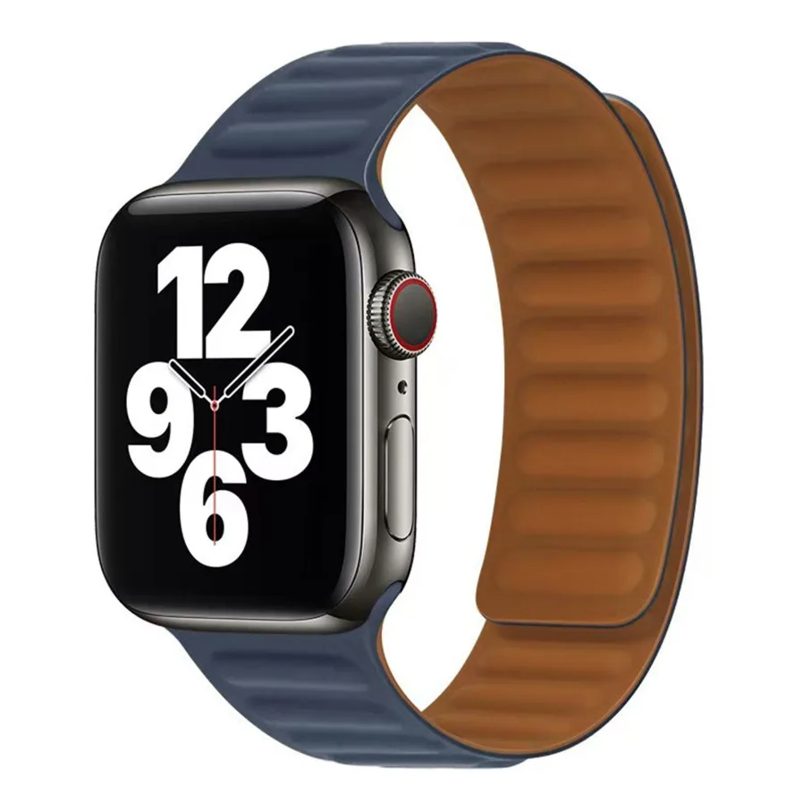 Ремінець для Apple Watch Magnetic Silicone 38/40/41 mm Midnight Blue