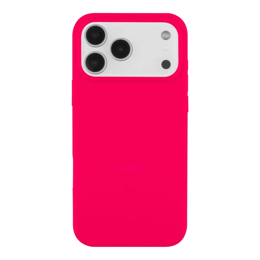 Чохол Silicone Case Full Size (AA) для iPhone 17 Pro Max 38.Shiny Pink