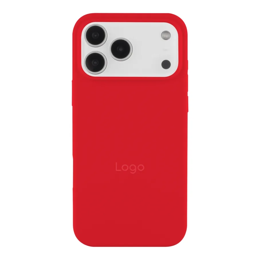 Чохол Silicone Case Full Size (AA) для iPhone 17 Pro Max 14.Red