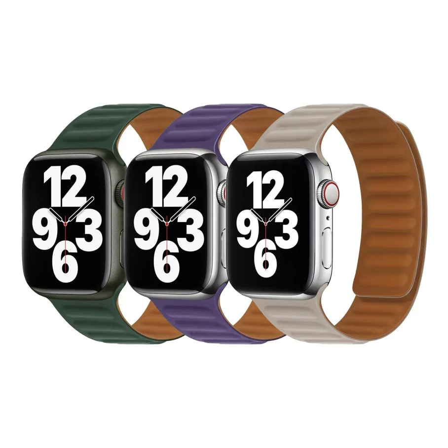 Ремінець для Apple Watch Magnetic Silicone 38/40/41 mm Midnight