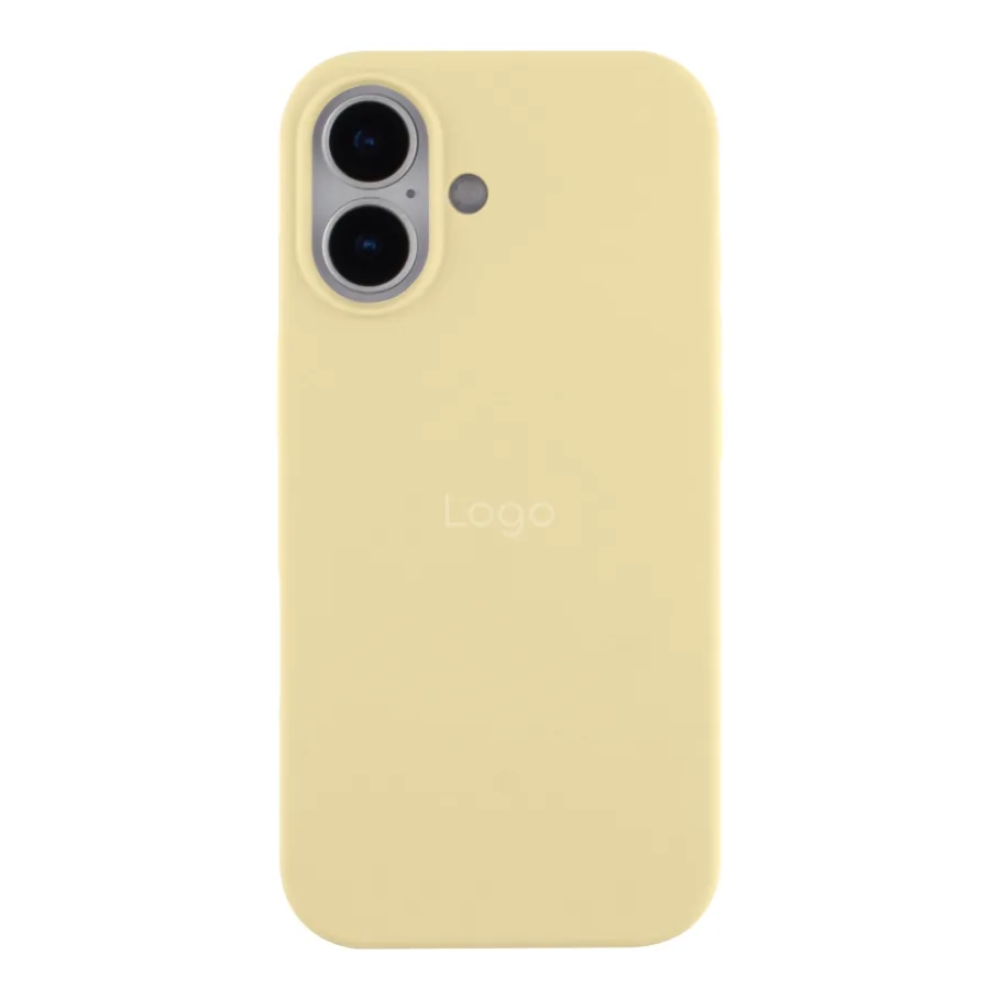 Чохол Silicone Case Full Size (AA) для iPhone 17 60.Crem Yellow