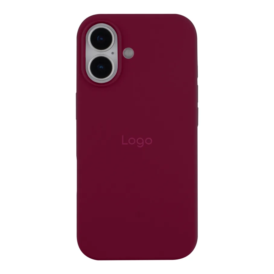 Чохол Silicone Case Full Size (AA) для iPhone 17 42.Maroon