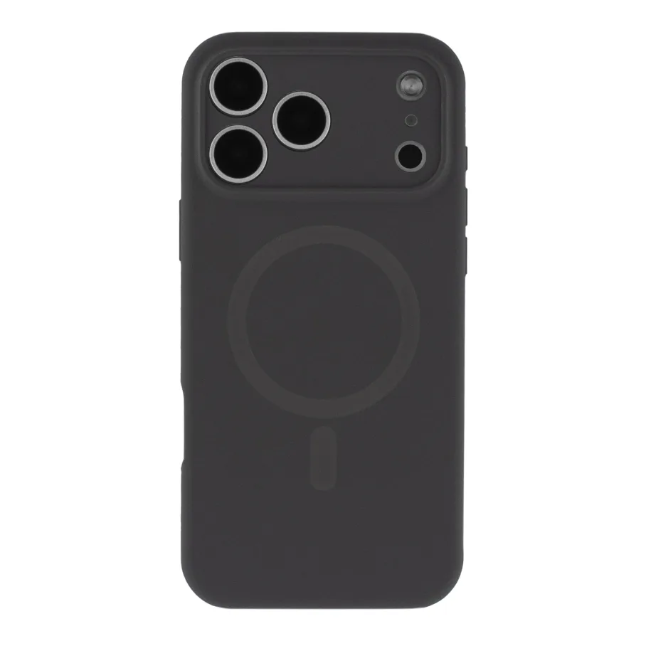 Чохол Glow Silicone Case Full Camera with Magsafe для iPhone 17 Pro Max Grey
