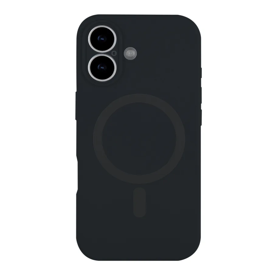 Чохол Glow Silicone Case Full Camera with Magsafe для iPhone 17 Grey