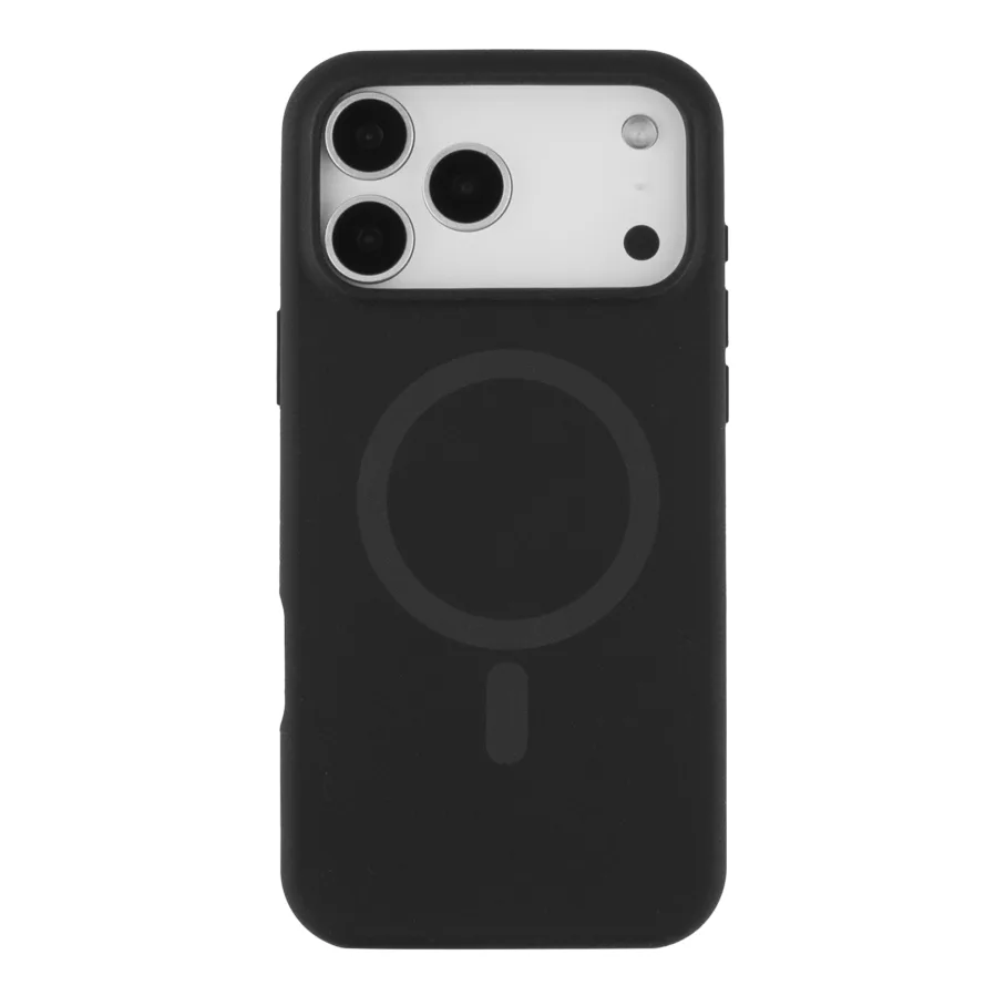 Чохол Glow Silicone Case with Magsafe для iPhone 17 Pro Max Black