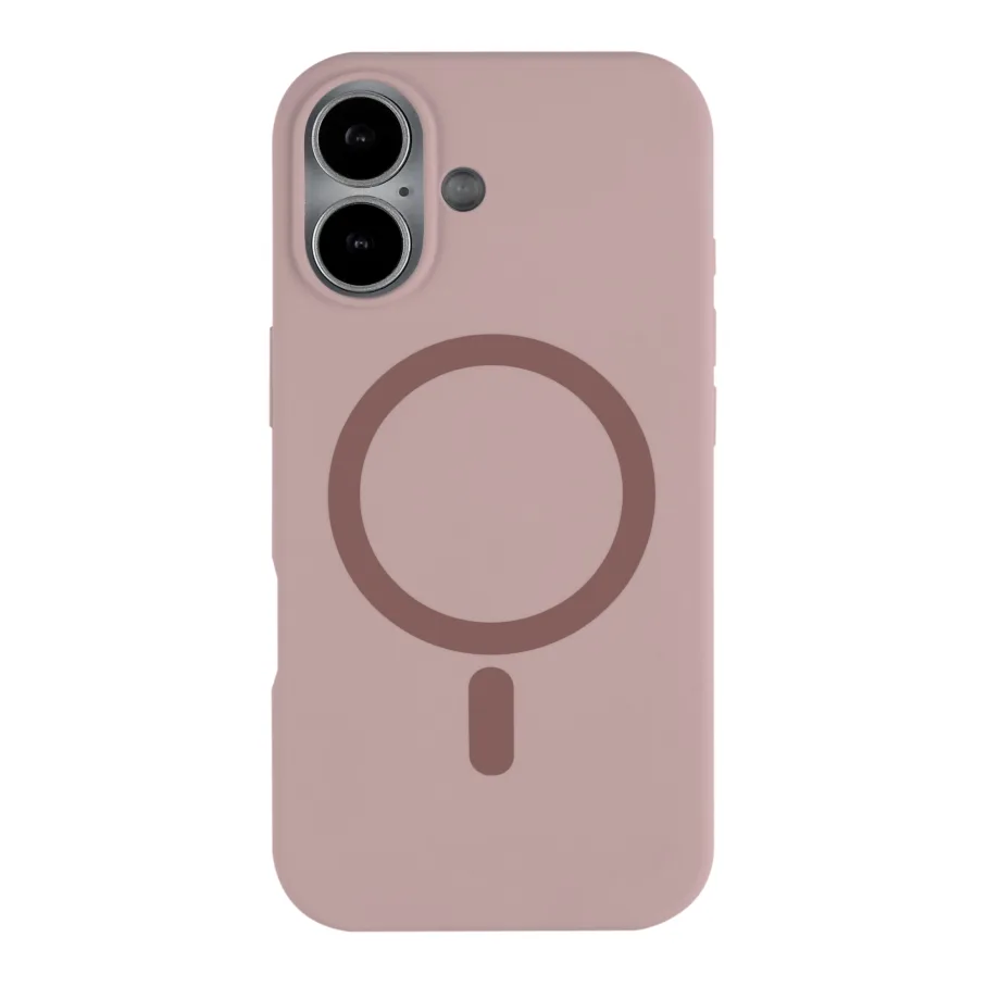 Чохол Glow Silicone Case with Magsafe для iPhone 17 Pink