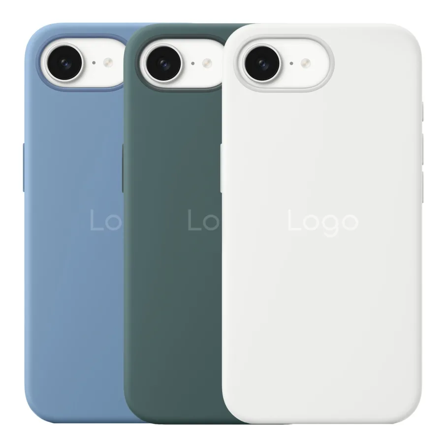 Чохол Silicone Case with MagSafe для iPhone 17e/16е Black