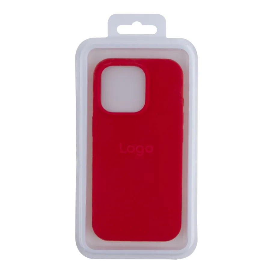 Чохол Silicone Case Full Size (AA) New Box для iPhone 16 Pro 14.Red