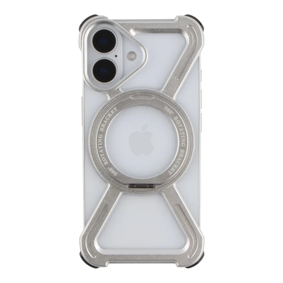 Чохол Titanium ArmorX Mag для iPhone 16 Silver