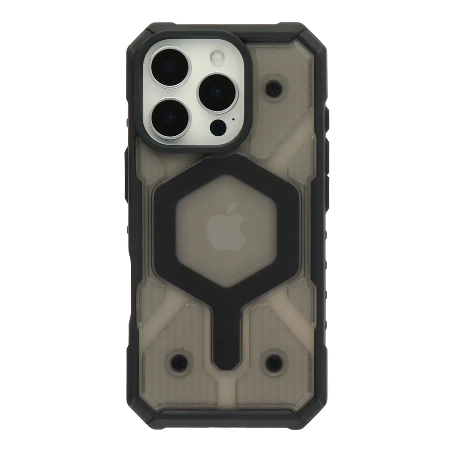 Чохол TPU+PC ArmorHex Magnetic Case для iPhone 16 Pro Matte Black