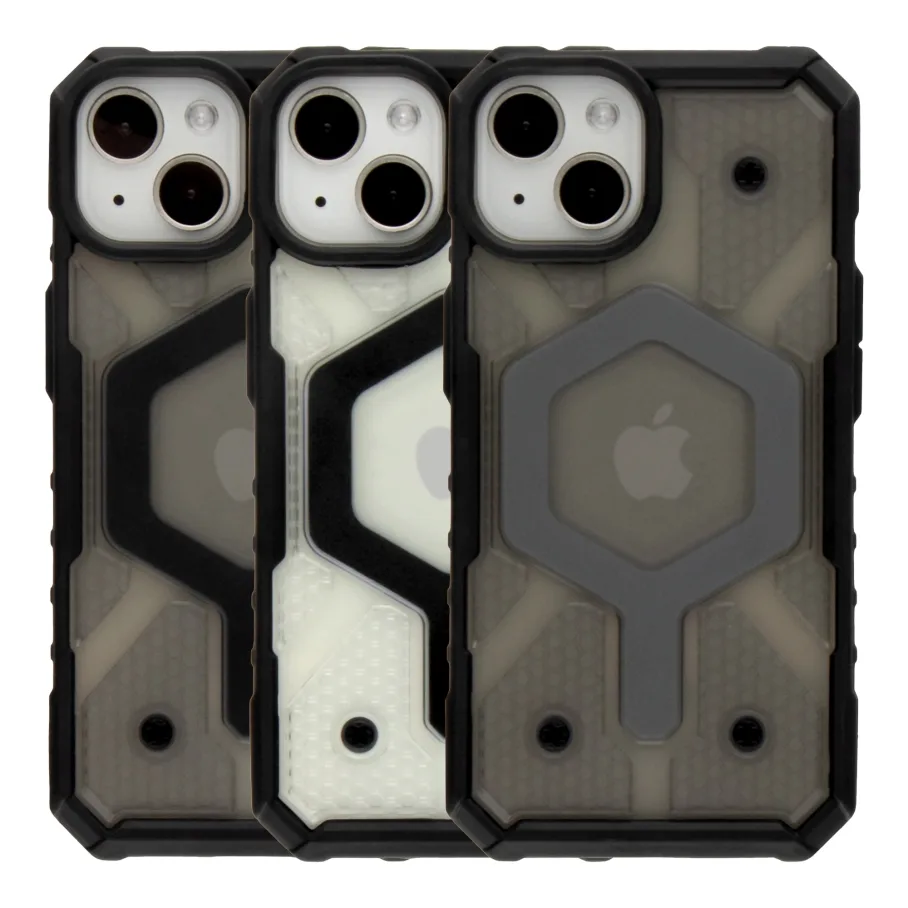 Чохол TPU+PC ArmorHex Magnetic Case для iPhone 15 Matte Black