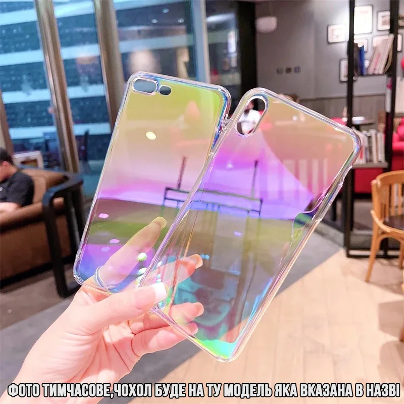 Чохол для iPhone 11 ( MYBLEX Прозорі Хамелеон ) ( HA2010009 )