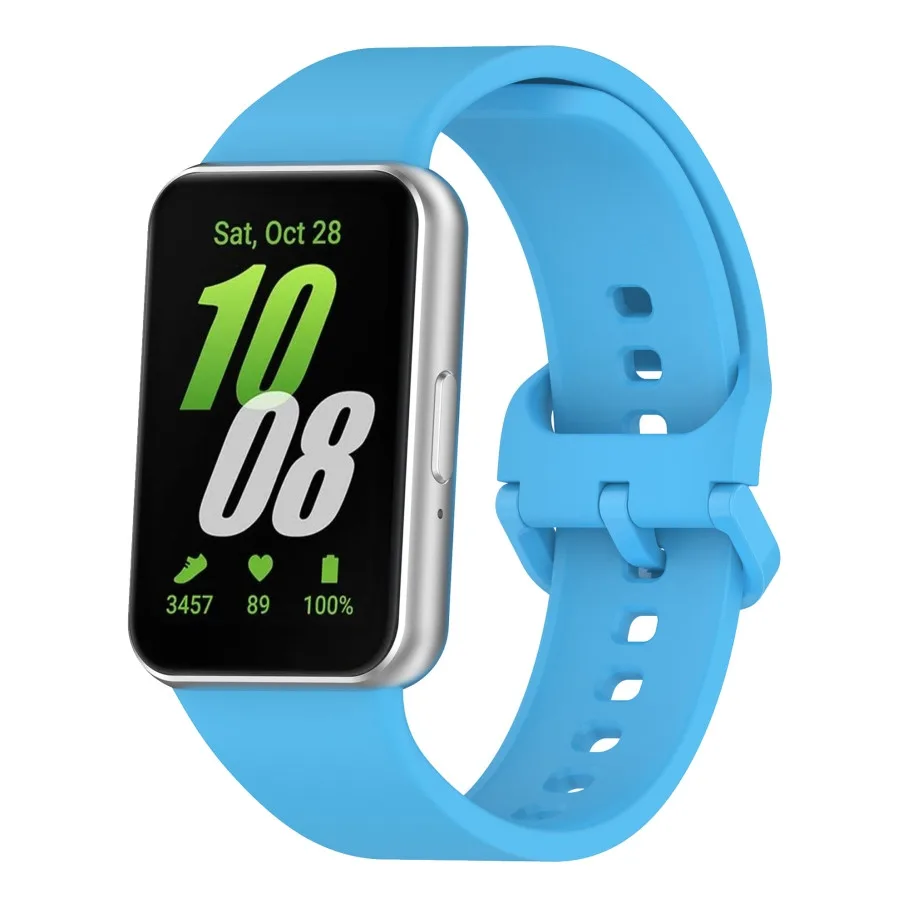 Ремінець для Samsung Galaxy Fit 3 (R390) Silicone Original Blue