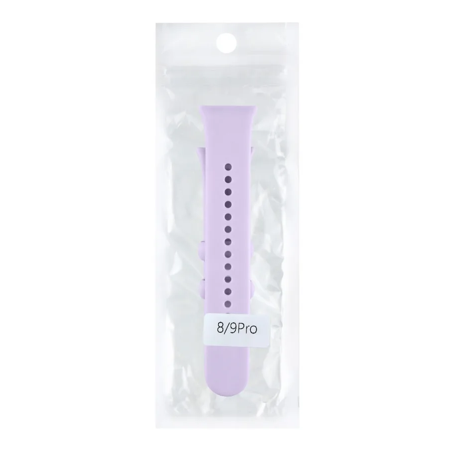 Ремінець для Xiaomi Mi Band 8 Pro/Mi Band 9 Pro/Redmi Watch 4 Silicone Lavender Purple