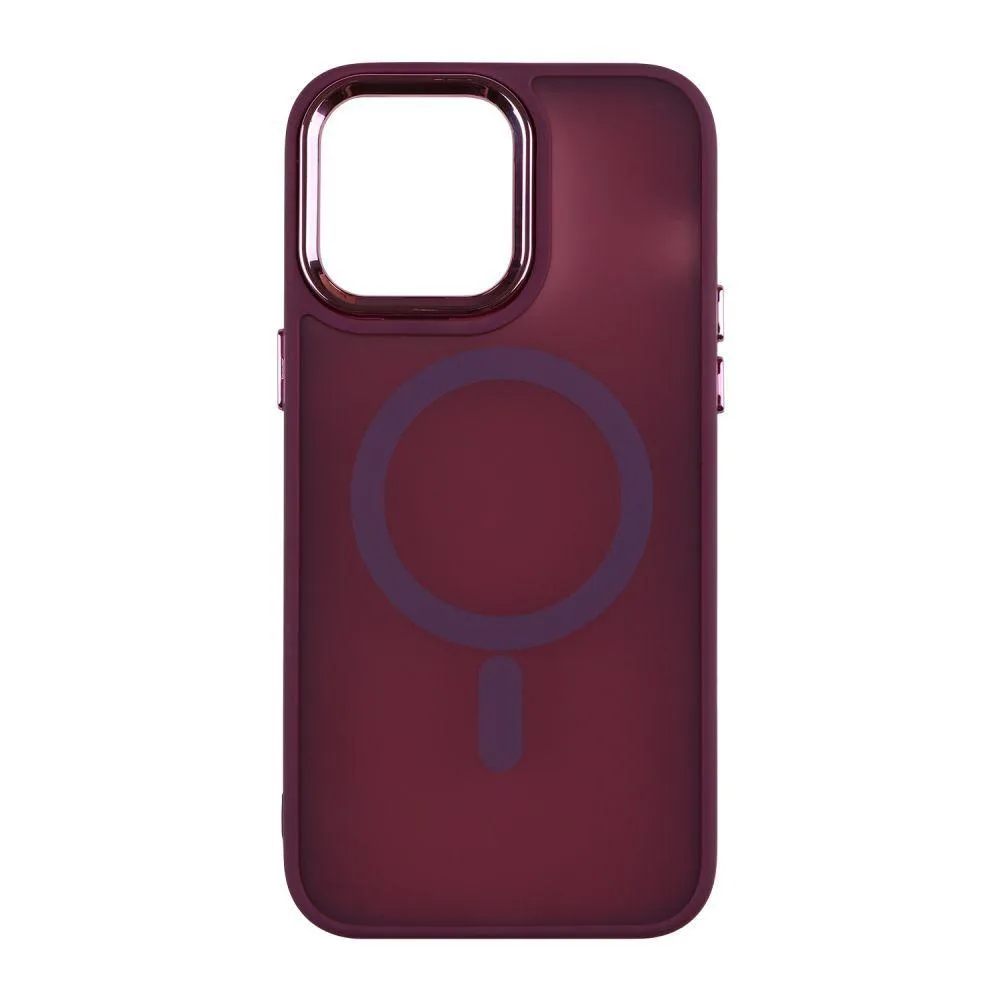 Чохол TPU+PC Space Magnetic Color with Magsafe для iPhone 15 Колір Pink